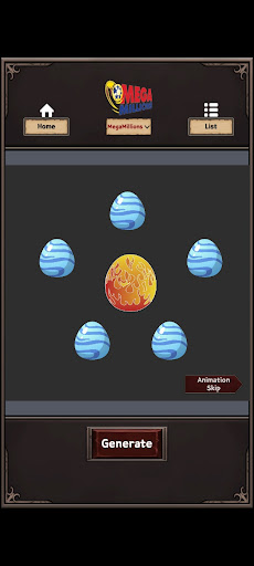 Phoenix Lottery Generator Screen 2