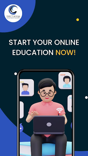 Android application Web Trainings Academy screenshort