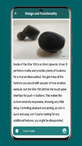 JBL VIBE 100 TWS Guide