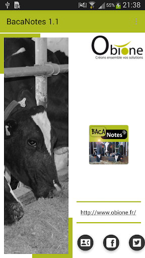 Android application BacaNotes screenshort