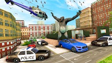 怒っているゴリラの都市攻撃ゲームのおすすめ画像2