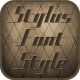 Stylus Font Style icon