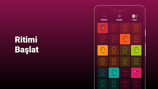 Groovepad - müzik oluşturucu ekran görüntüsü