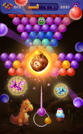 Bubble Shooter: Primitive Dinosaurs - Egg Shoot screenshots 5