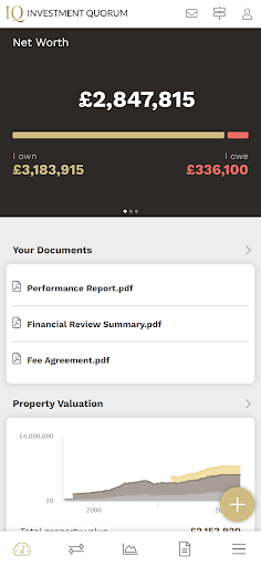 Android application IQ Wealth screenshort