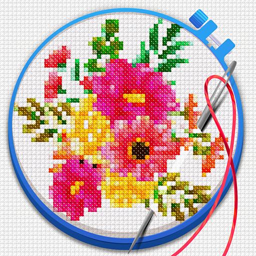 Cross Stitch: Coloring Art 1.210.72 Icon