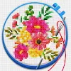 Cross Stitch: Coloring Art
