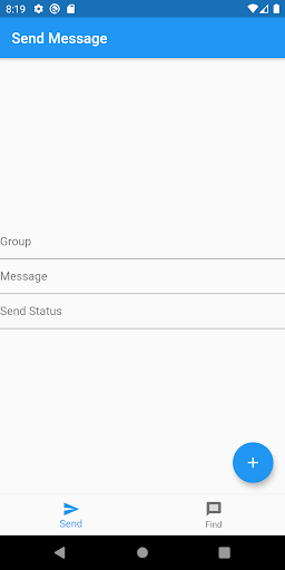 Android application Swyp screenshort