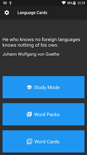 Language Cards Screen 3