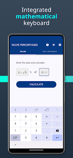 Solve percentages Screen 2