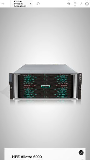 HPE Storage 3D Catalog Screen 3