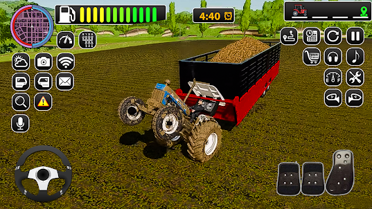 Игры на тракторе на ферме 2024
