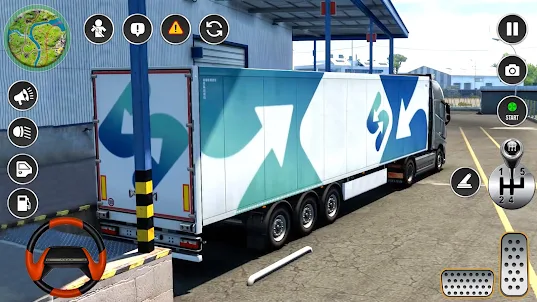 Euro Truck Parking: Truck Game