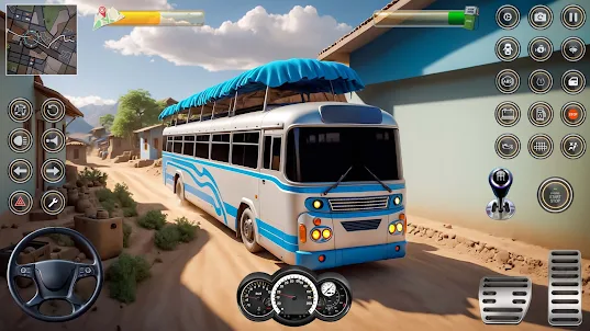 Simulador de ônibus de jogos de ônibus indiano versão móvel