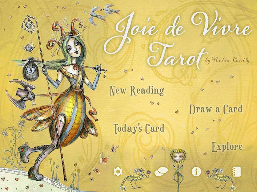 Screenshot of Joie de Vivre Tarot
