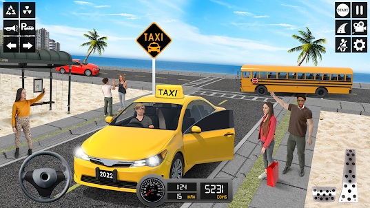 Taxi Simulator 24 - Taxi Games