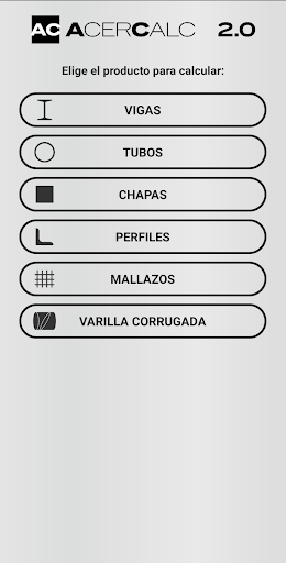 Android application AcerCalc 2.0 screenshort