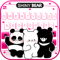 Тема для клавиатуры Shiny Bear