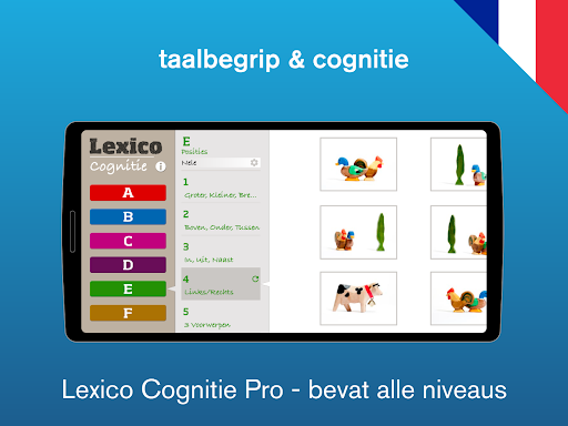 Android application Lexico Cognitie Pro screenshort