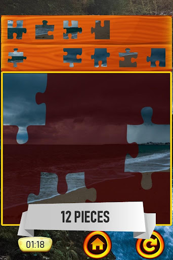 Beach Jigsaw Puzzle Game