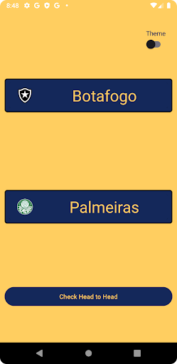 Android application Head 2 Head - Brazilian League screenshort