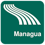 Managua Map offline icon