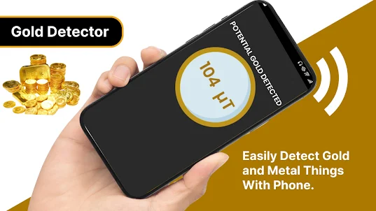 Gold detector: Gold finder app