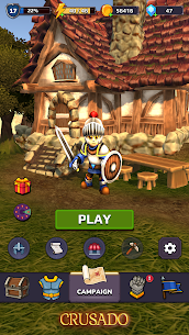 Crusado MOD APK :Hero RPG Sword Archer (Unlimited Gem) 5