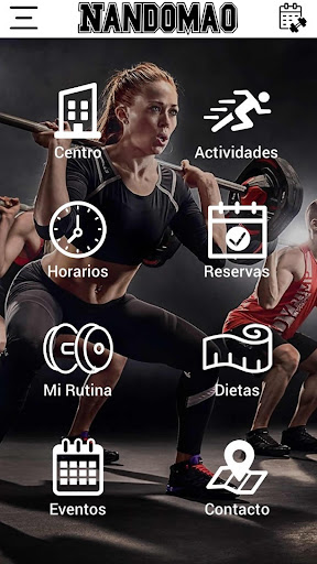 Android application Dinámica Gym screenshort