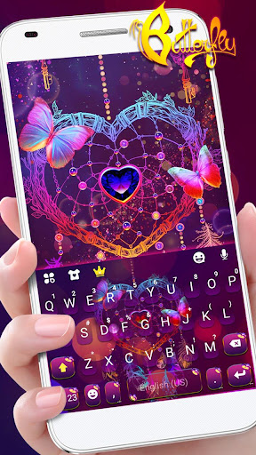 Android application Heart Dreamcatcher Keyboard Th screenshort