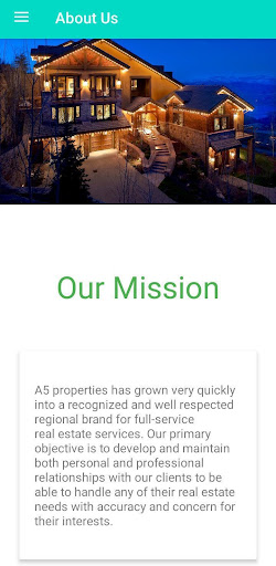 A5 Properties Screen 2