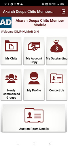 Akarsh Deepa Chits Member Modu