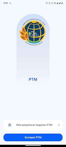 Android application PTM ATR/BPN screenshort
