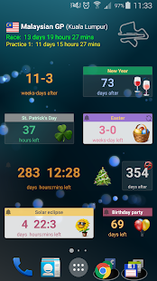 Event Countdown Widget Screenshot
