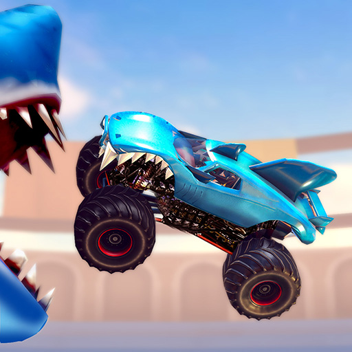 Shark Wheels Monster Truck Logo