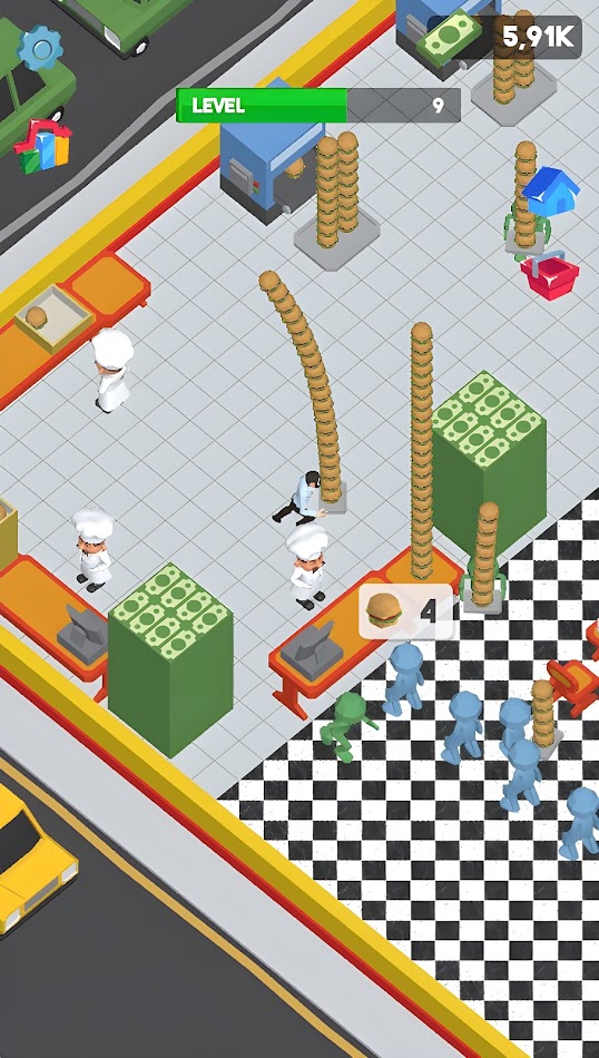 #1. Chef's Empire (Android) By: YoraLabs