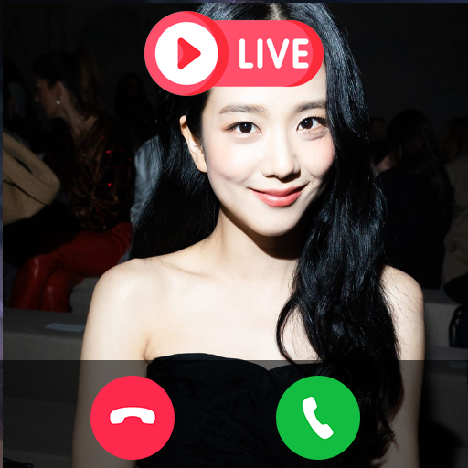 Jisoo Fake Call logo