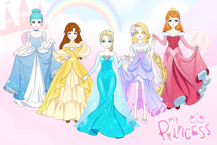 Screenshot 4 Dress Up Game: Princess Doll android