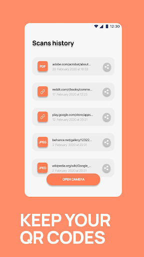 QR Code Reader & Scanner Screen 3