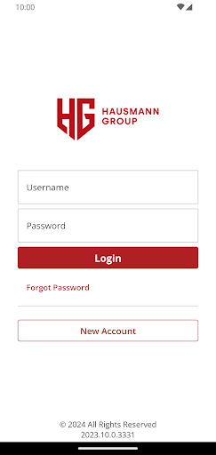 Android application Hausmann Group Online screenshort