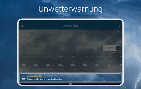 Wetter Online mit Polleninfos Screenshot