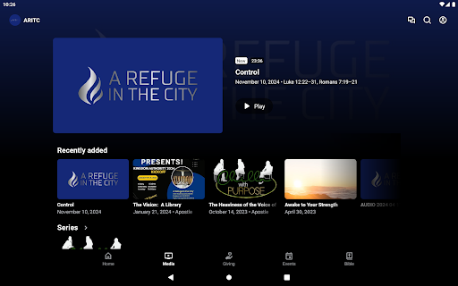 A Refuge in the City