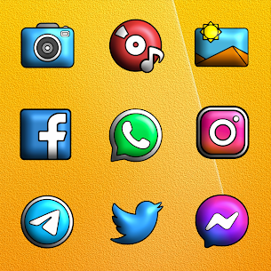 Crispy 3D – Icon Pack APK (PAID) Free Download Latest 3