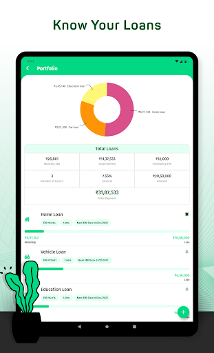 Financial Loan Calculator App