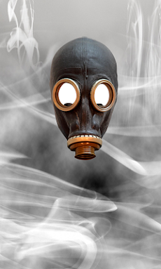 ガスマスクのフォトモンタージュのおすすめ画像4