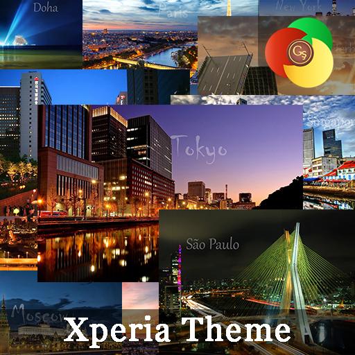 24 cities | Xperia™ Theme - ev  Icon