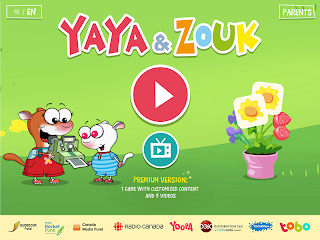 YaYa and Zouk: Pairs Game - Screenshot 1