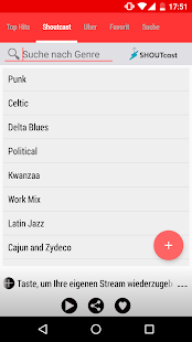 Internet Radio Player Screenshot