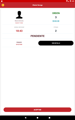 Plis Tantito Mesero Screen 3