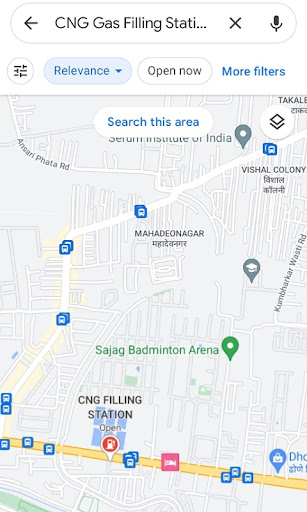 CNG Filling Stations Near Me